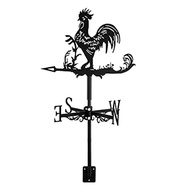 Penunjuk Arah Angin Bentuk Ayam Jantan Rooster Wind Vane Wind Direction Hias Dekorasi Taman