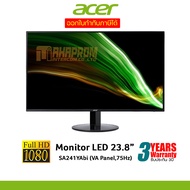 จอมอนิเตอร์ Acer LED 23.8 SA241YA (VA, 75Hz) UM.QS1ST.A01 ของใหม่ สินค้ามีประกัน As the Picture One