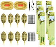 Fishing Inline Feeders with Quick Release Mould and Carp Fishing Hair Rigs Hooks,Carp Fishing Method