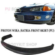 PROTON WIRA SATRIA PUTRA C99 SPEC FRONT SKIRT LIP FOR STANDARD WIRA OEM ORI BUMPER BOLEH FIT (PU)