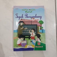 Buku Menulis Tegak Bersambung kelas 1B