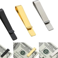 1pcs Metal Stainless Steel Money Clip Holder Folder Collar Clip
