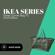 IKEA Series Carrier Tote Bag Dark Green (71L)