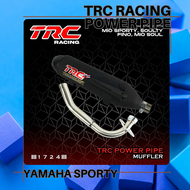 Trc racing power pipe for yamaha mio sporty soulty  fino  soul