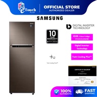 Samsung (410 L) Fridge 2 Door Digital Inverter Twin Cooling Plus RT32K5052DX/ME peti sejuk