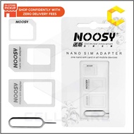 Noosy Sim Card Adapter Kits with Nano Sim Adapter and Micro Sim Adapter with Sim card opener Pin Key