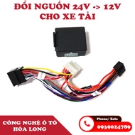 Bộ chuyển nguồn 24V xuống 12V chuyên dụng lắp màn hình androi