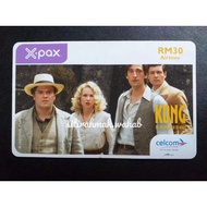 Vintage Collectibles Used Prepaid (No/Zero Credit) from Celcom Xpax - Movie King Kong