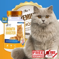 VITAMIN KUCING, GEMUK & GEBU  Growth booster Tablet New Edition Cat Booster 70 biji | Loyalecat