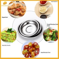 [Chday-t] 9CM Stainless Steel Sauce Dishes Set Multiple Pa Round Condiment Bowls for Home Restaurant