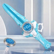 Pedang Gasing Pertempuran Mainan Anak Peluncur Gasing Tarik Tali Beyblade Launcher Battle Sword Spin