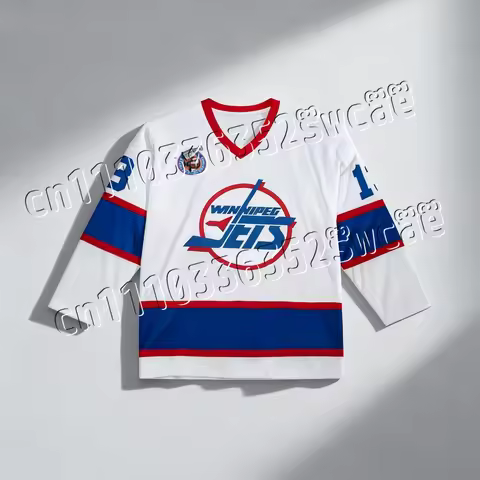Kids 2026-27 Jet Teemu Selanne Winnipeg 1992-93 White Power Play Retro Hockey Jersey T-Shirt Adult K