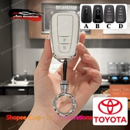 Toyota key case cover For Corolla altis/Corolla cross/C-hr/Corolla/Prius/Prado/ Camry 20-23 smart co