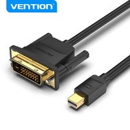 Vention Mini DisplayPort to DVI Cable mini dp to DVI-D 24+1 Cable 1080P DP Male to DVI Male to Cable