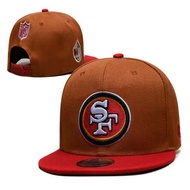 NFL San Francisco 49ers Adjustable Flat Cap Outdoor Sports Hats Bucket Hats Cap Men