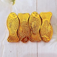 George Gold Coin Ingot Chocolate 500g Bulk Gold Bar Birthday Cake Decoration God of Wealth Wedding C