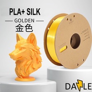 [ 3D Filament ] 1Kg 1.75mm PLA silk gold filament golden colour filament