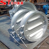 Dn150 Manual Butterfly Valve Duct Air dn200dn300 Valve Adjustment Manufacturer Wrench Duct Duct BADW