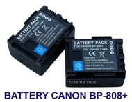 BP-808 \ BP808 \ BP-809 \ BP809 แบตเตอรี่ \ แท่นชาร์จ \ แบตเตอรี่พร้อมแท่นชาร์จสำหรับกล้อง Battery \