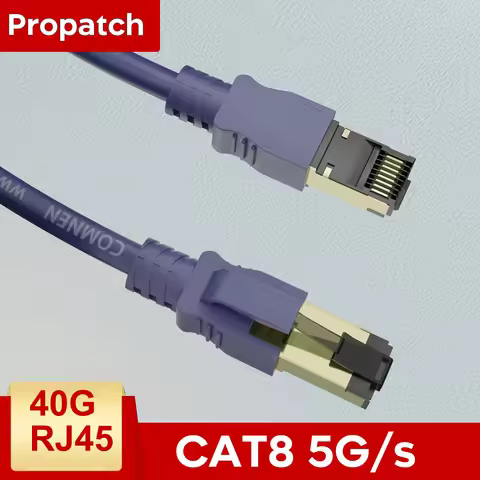 Propatch CAT8 Ethernet Cable Rj45 0.2-20m 40Gbps CAT 8 Games Networking PVC Internet Lan Cord for La
