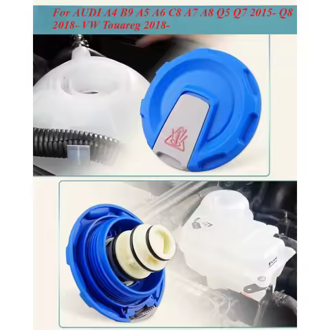 Coolant Expansion Tank Cap 4M0121321J 4M0121321H New For AUDI A4 B9 A5 A6 C8 A7 A8 Q5 Q7 2015- Q8 20