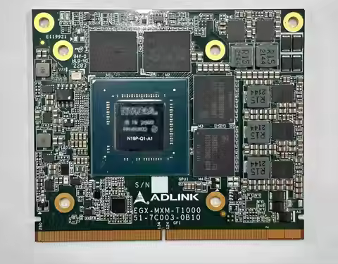 For HP DELL M4800 7510 7520 Nvidia T1000 4GB GDDR5 N19P-Q1-A1 VIDEO Graphics Card MXM 3.0 Type A