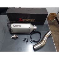 honda cbr250rr (2021) akrapovic exhaust system
