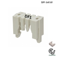 DF1-3A1.05_Connector Cap (Cover) For DF1 Series IDC PROTECTOR 3POS 26, 28 AWG