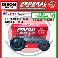 Rantai keteng set federal grand supra x lama win prima astrea original rantai kamprat federal