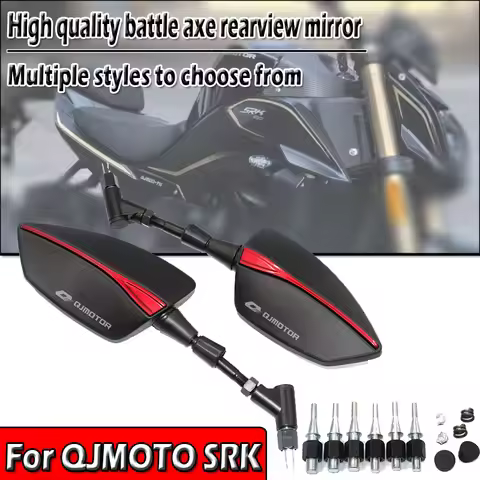 For QJMOTOR SRK 150 350 550 600 600RS 800 900 The New High Quality Universal Motorcycle Mirror Rearv