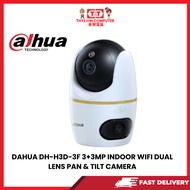 DAHUA DH-H3D-3F 3+3MP INDOOR WIFI DUAL LENS PAN & TILT CAMERA