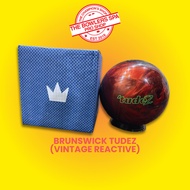 Brunswick Vintage Reactive Tude2 Bowling Ball 13lbs