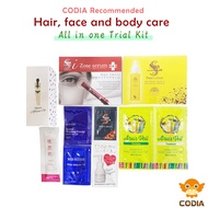 [Japan Hair &amp; Skin care set] Spa treatment, Hahonico, Arvis veil Shampoo hair treatment, body face care - trial kitGift