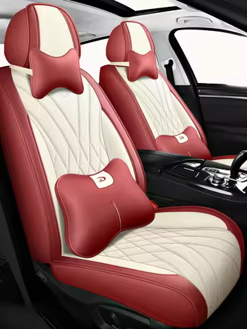 5 Seat High Quality Leather Car Seat Covers For 주니퍼 악세사리 yz yz 테슬라 매트 tesla model y 아토3 Car Interior