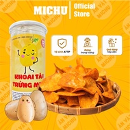 Salted egg potatoes, snacks, premium qualityPieces, number 1, 200g jar MICHU FOOD