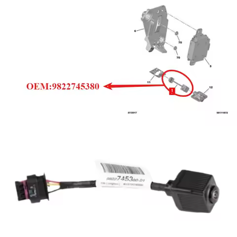 9822745380 CAMERA PANORAMIC VISION R8 for Peugeot 508 mk2 for Citroen DS3 Crossback DS7 Panoramic Ca