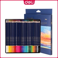 Deli 12/24Colors Coloring Pencil Finenolo Box Color Lead EC131 Deli Colour Pencil