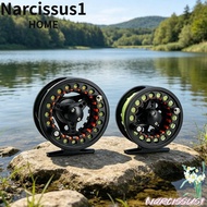 NARCISSUS Fly Reel Combo, Large Arbor Aluminum Fly Fishing Reel, Durable WF Floating Fly Line 3/4 5/