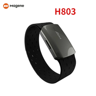 Magene เครื่องวัดชีพจร H803 H603 H303บลูทูธแบบคู่พร้อมสายรัดหน้าอกติดคอมพิวเตอร์สำหรับกีฬาขี่จักรยาน