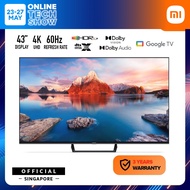 [Official Warranty] NEW Xiaomi TV | A Pro 43 Inch | 4K UHD | 60Hz | Google TV | HDR 10 | Dolby Vision