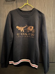 Coach 黑色圓領衛衣