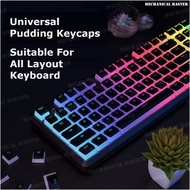 [Promotion] Pudding Keycaps PBT Double Shot Injection Keycap Mechanical Keyboard Doubleshot 108 104 