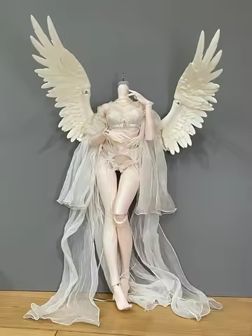 BJD resin wings fit most 1/4 dolls 1/ 6 dolls hehebjd wings only