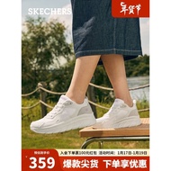 WBHJ People love itSkedge（Skechers）Thick Bottom Hight Increasing Board Shoes Women's Simple All-Match Sports Leisure Sho