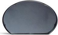 J-kitchens O-bon 1, New Plum Shaped Half Moon Tray (Bon Tray, Obon Dynastia), Non-Slip, 13.8 inches 