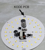 PCB Alumunium LED AC 30W Putih Salju