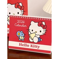 2026 Desk Calendar Cute Kitty Cartoon for Students 2026 Calendar for Girlfriend
