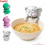 FENGLIN1EG Elephant Animal Fans Coffee Chiller, USB Rechargeable Dinosaur Clip-On Mini Food Cooling 