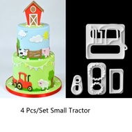 Tractor fondant mold fondant cutter tractor