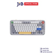WIRELESS KEYBOARD (คีย์บอร์ดไร้สาย) NUPHY KICK75 (HIGH-PROFILE VERSION) -  RGB EN/TH TAPE WHITE
